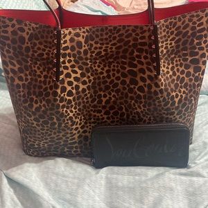 Authentic Christian Louboutin purse and wallet